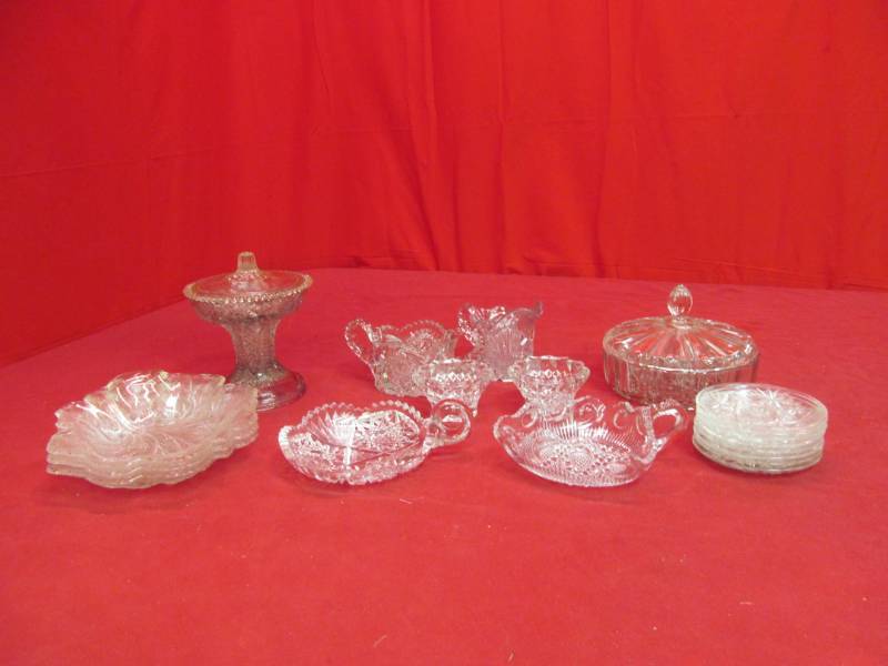 lot 12 image: glassware