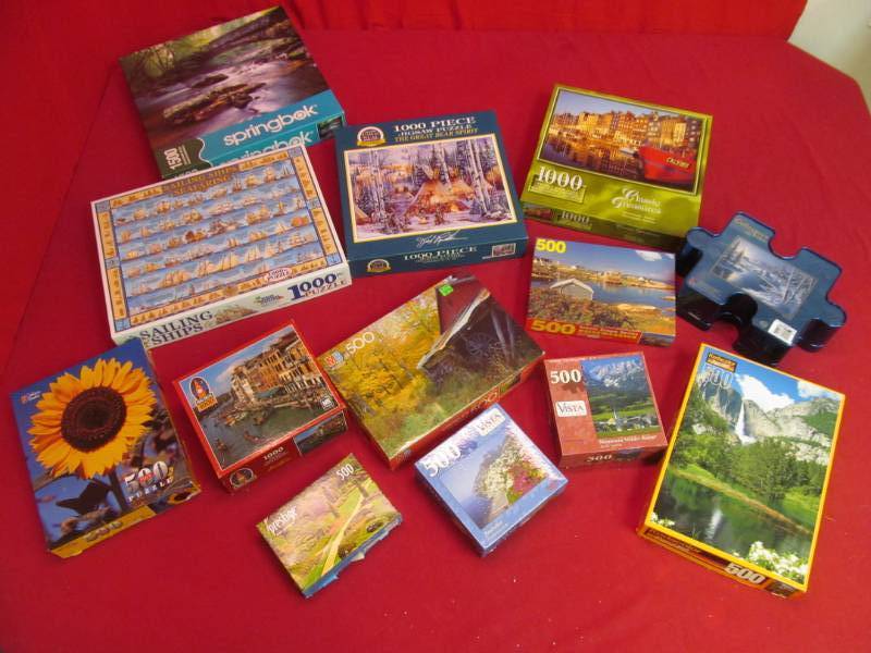 lot 39 image: puzzles