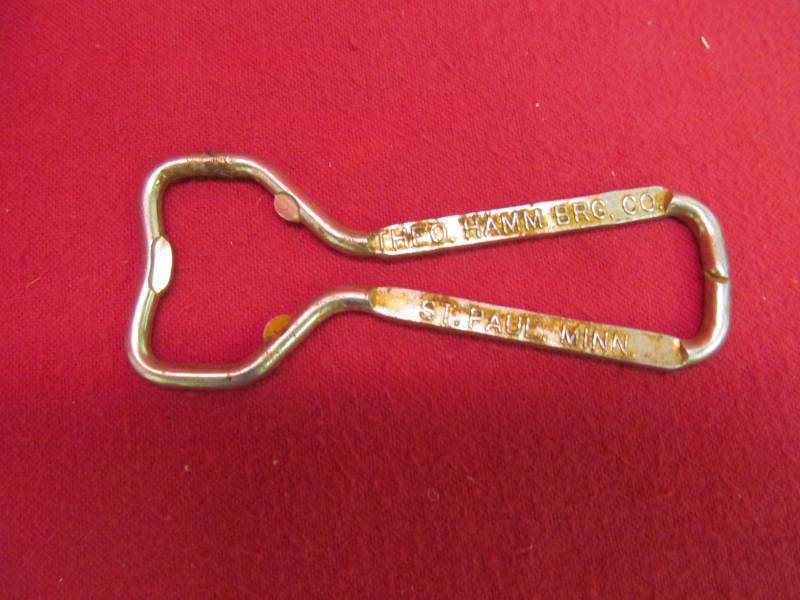 lot 100 image: Hamm Bottle opener