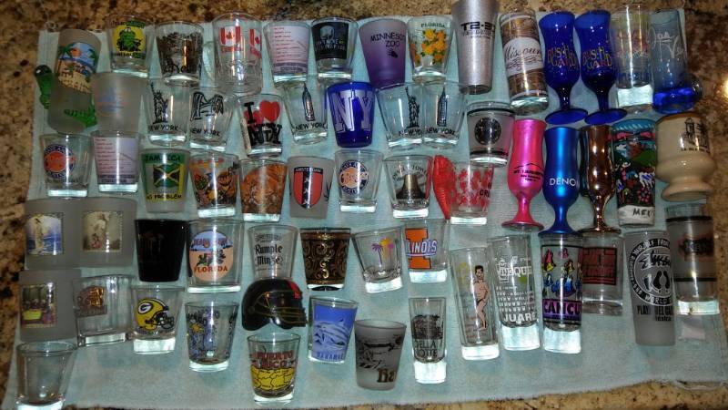 lot 23 image: Shot Glass Collection