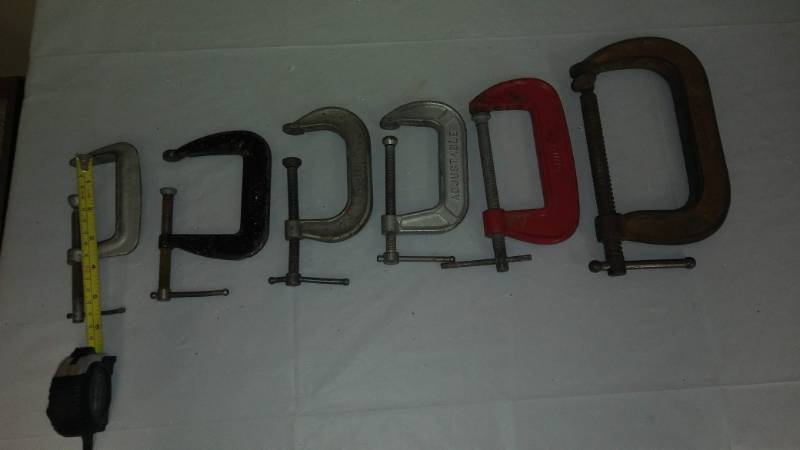 lot 48 image: 6 - C Clamps