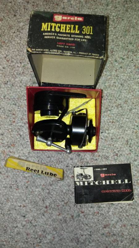 lot 69 image: Mitchell 301 Reel in Box with Manual