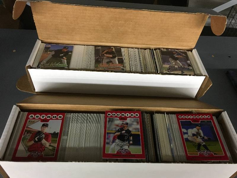 lot 195 image: Two Random MLB Card Sets