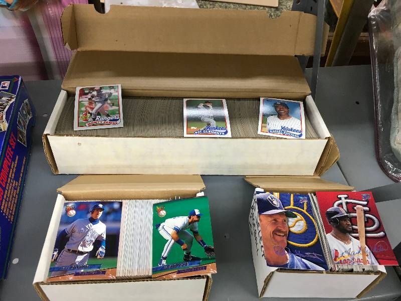 lot 245 image: 1995 Select MLB Card Set And Two Random MLB Card Sets