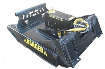 Universal Mount Bobcat Skid Loader Skid Steer 48 Brush CutterBrush Hog With Push Bar