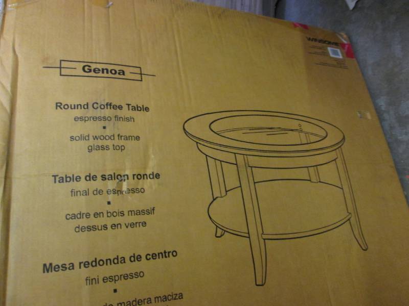 lot 4 image: Winsome Wood Genoa Espresso Coffee ...