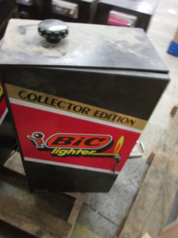 lot 13 image: Advertising Bic Lighter Dispenser C...
