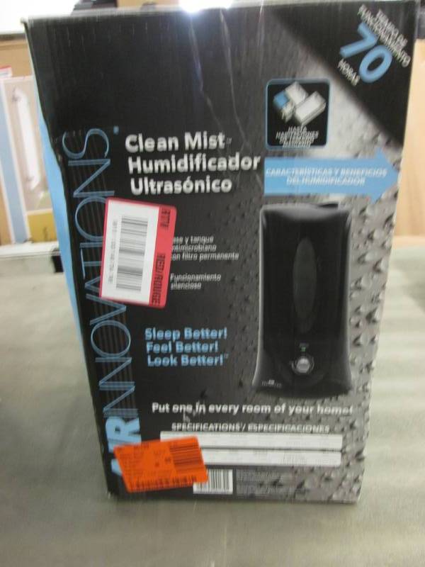 lot 42 image: Air Innovations Clean Mist Ultrason...