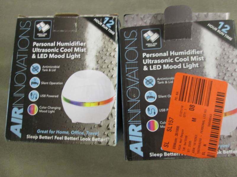 lot 46 image: Lot of 3 Air Innovations Ultrasonic...