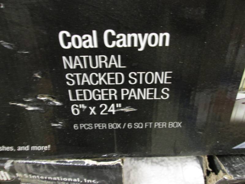 lot 66 image: 9 Cases MSI Coal Canyon Ledger Pane...