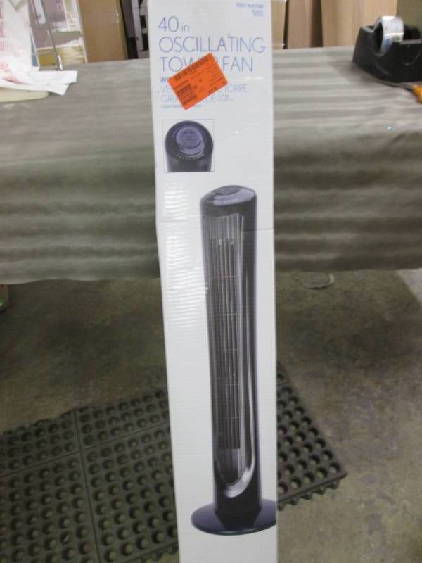 lot 78 image: 40 in. Tower Fan with Remote Contro...