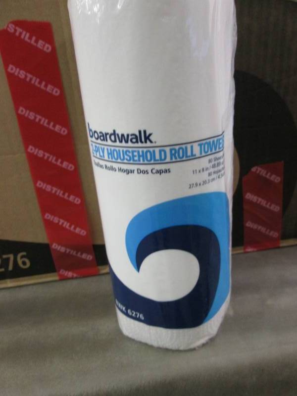 lot 96 image: 28 Rolls Boardwalk Kitchen Roll Tow...