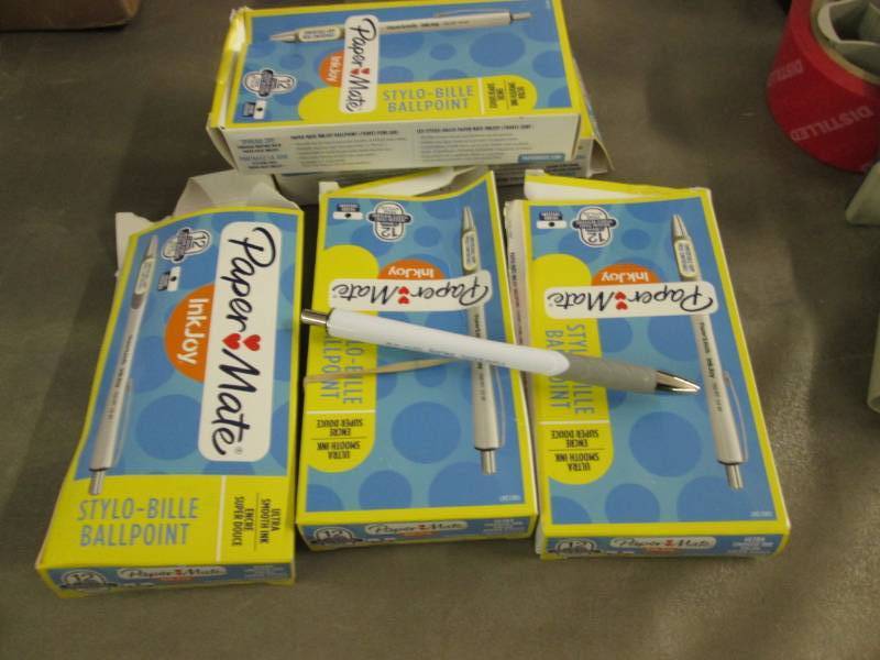 lot 126 image: 4 Packs  of InkJoy Medium Ball Poi...