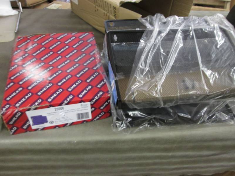 lot 135 image: 4 Mesh Wall Files- slightly bent, E...