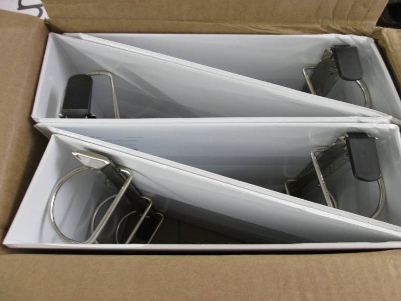 lot 136 image: 4 Large Binders, Hanging Folder Fra...