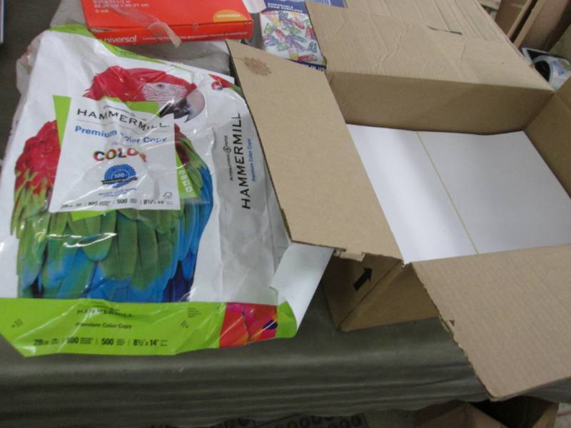 lot 145 image: 2 Open Reams 11x17 Paper, 2 Open Re...