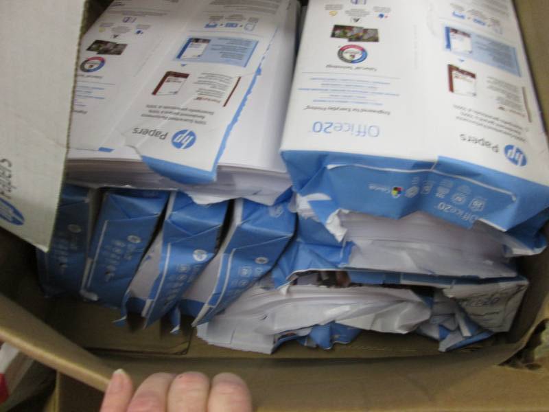 lot 153 image: Case of Open Ream HP Paper...