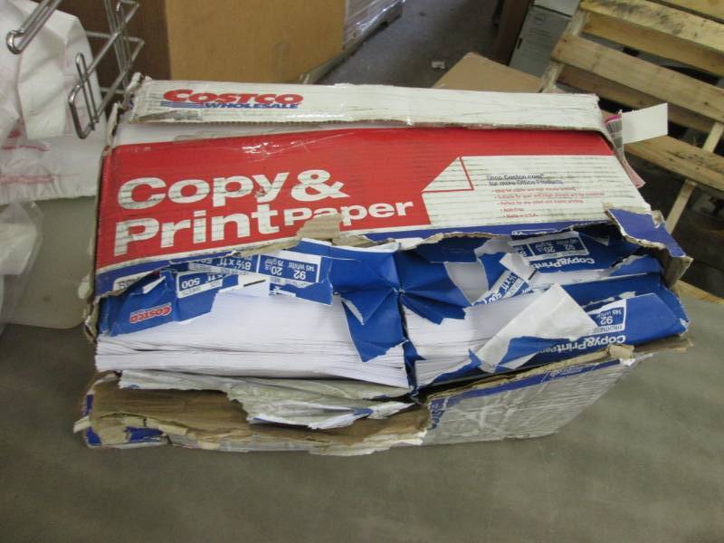 lot 155 image: Case of Open Ream Costco Paper...