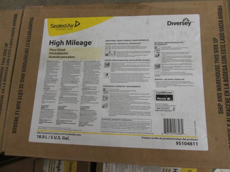 lot 190 image: Diversey High Mileage UHS Floor Fin...