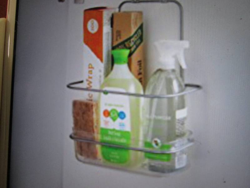 lot 214 image: Lot of 4 Rubbermaid Back of Cabinet...