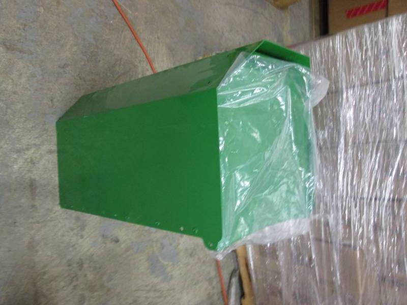 lot 222 image: Large Green Mailbox- needs hardware...