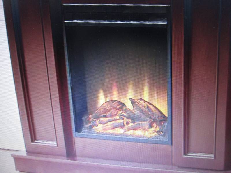 lot 242 image: Electric Fireplace Insert only...