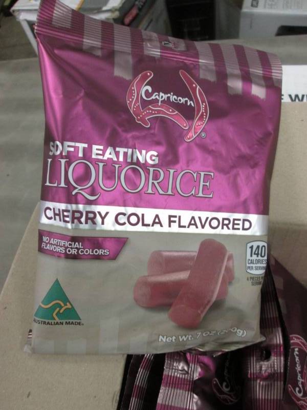 lot 282 image: 2 Cases of Cherry Cola Flavored Liq...