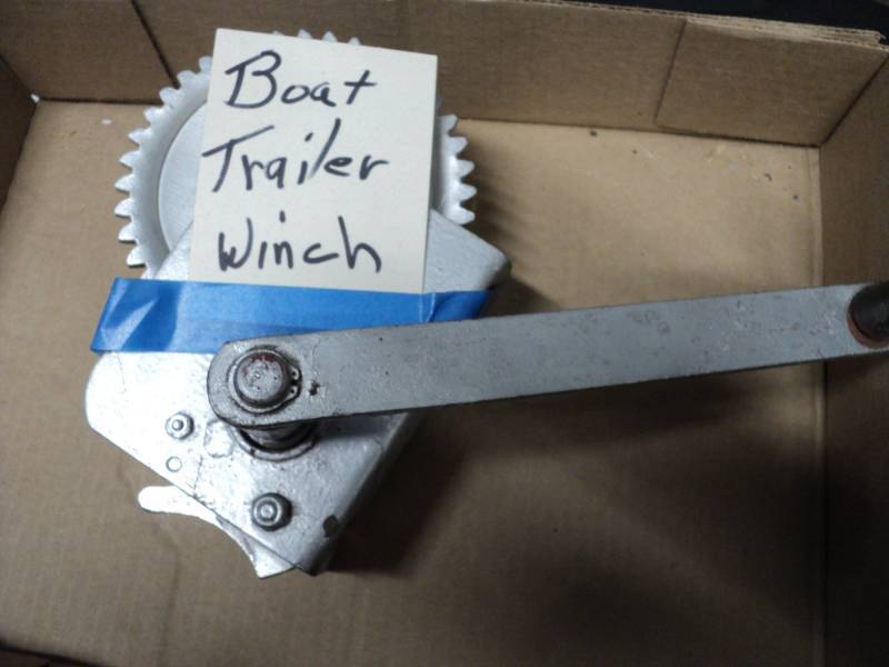 lot 18 image: Boat Trailer Winch...
