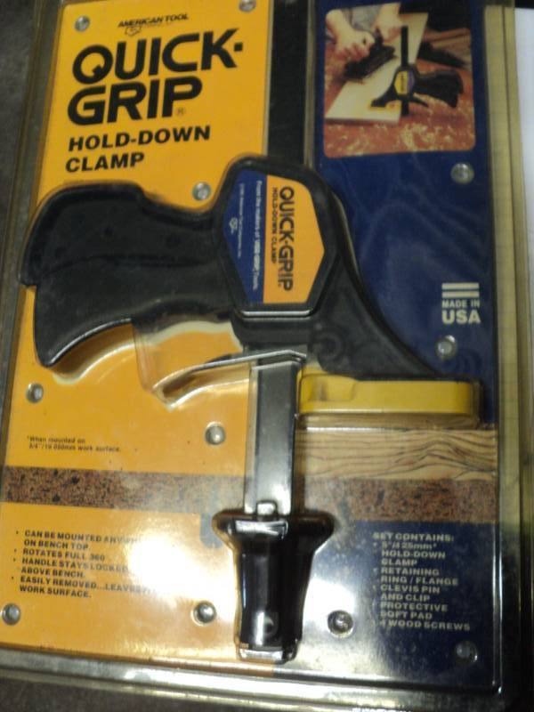 lot 56 image: Quick- Grip Hold Down Clamp...