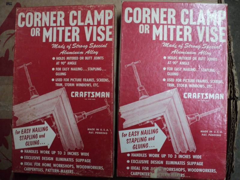 lot 60 image: Set of 2 Corner Clamp or MiterVise...