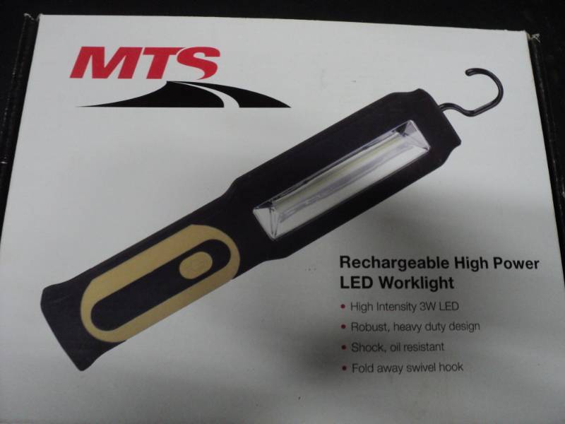lot 93 image: MTS Rechargable High Power LED Work...