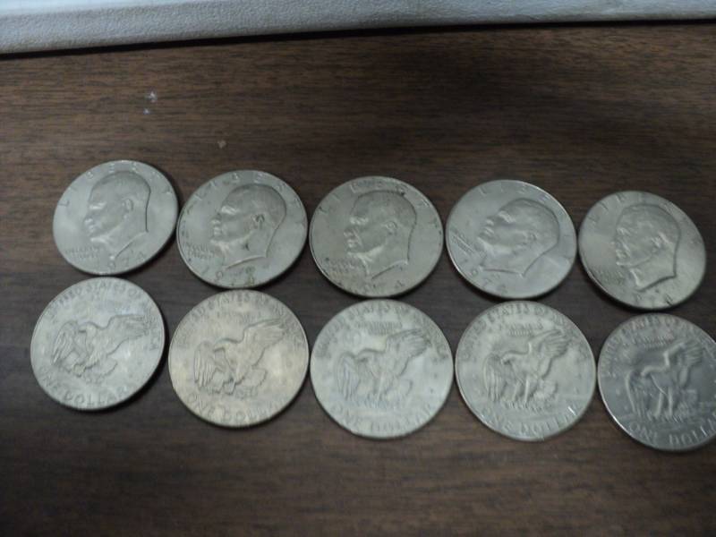 lot 101 image: 10 - 1974 Eisenhower $1.00 Silver D...