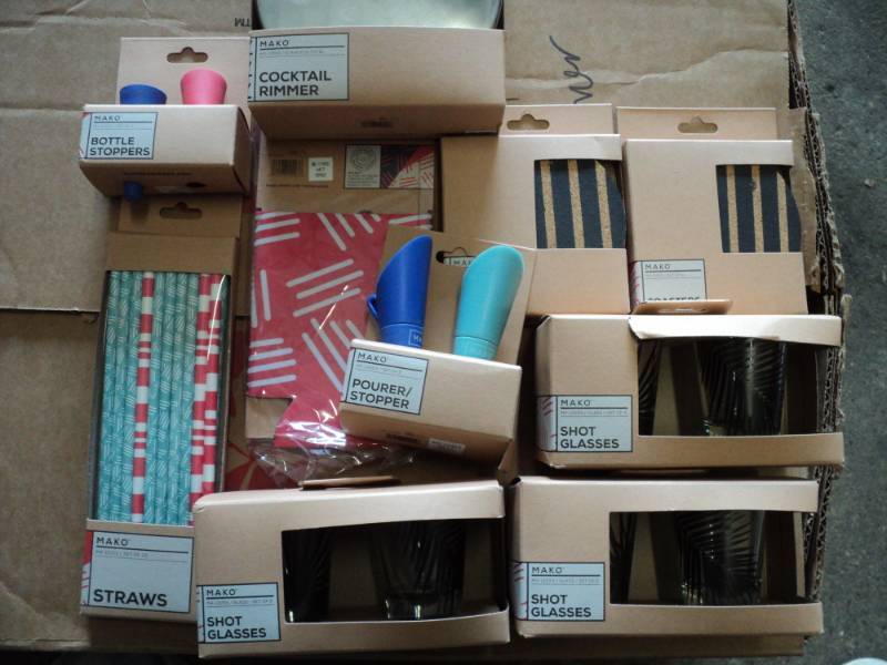 lot 120 image: Assortment of Mako Bar Accessories...