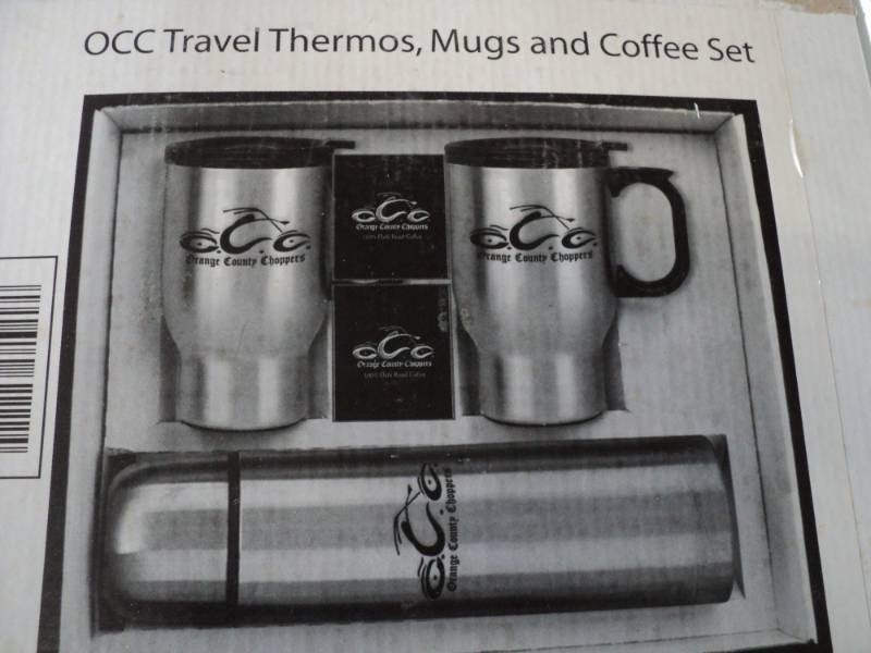lot 122 image: OCC Travel Thermos, Mugs, and Coffe...