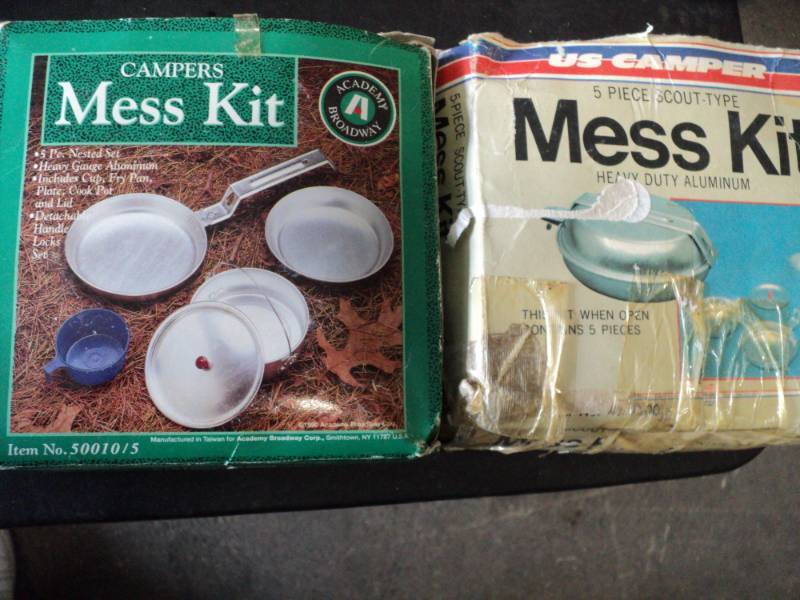 lot 130 image: 2 Campus Mess Kits...