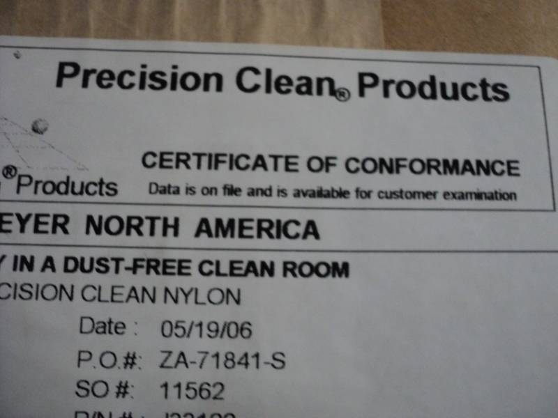 lot 217 image: 300 Clean Room Nylon Bags- 3 x 9 in...