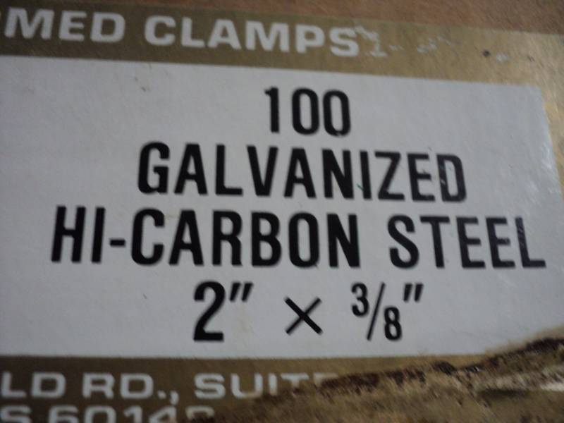 lot 222 image: 2 Punch-Lok P316 Preformed Galvani...