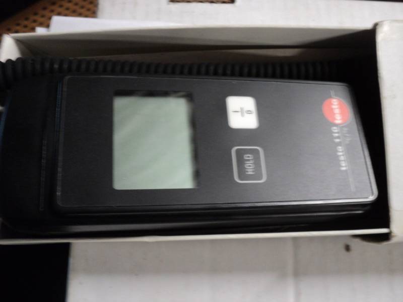 lot 226 image: Testo 110 Handheld Thermometer - 50...