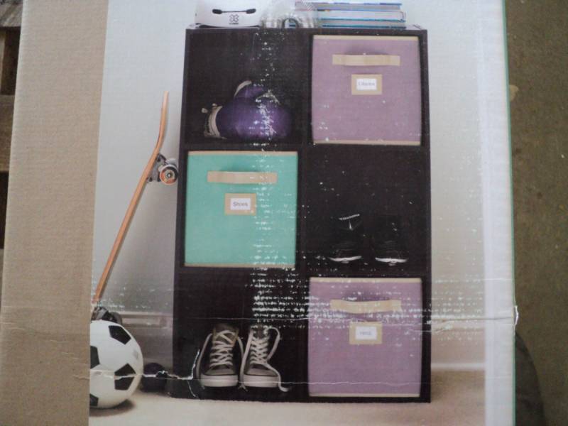 lot 274 image: Martha Living Stckable 6 Cube Organ...