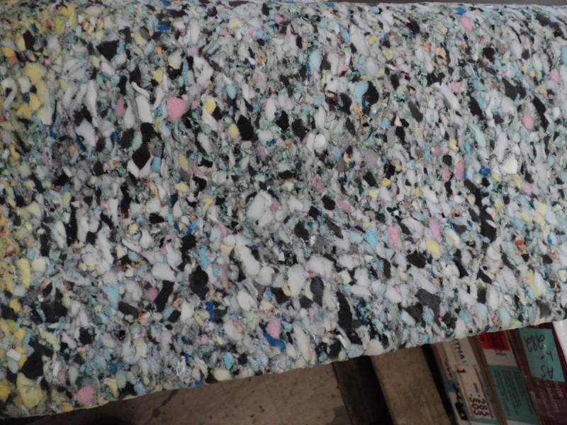 lot 284 image: Carpet Padding 6 ft wide- length un...