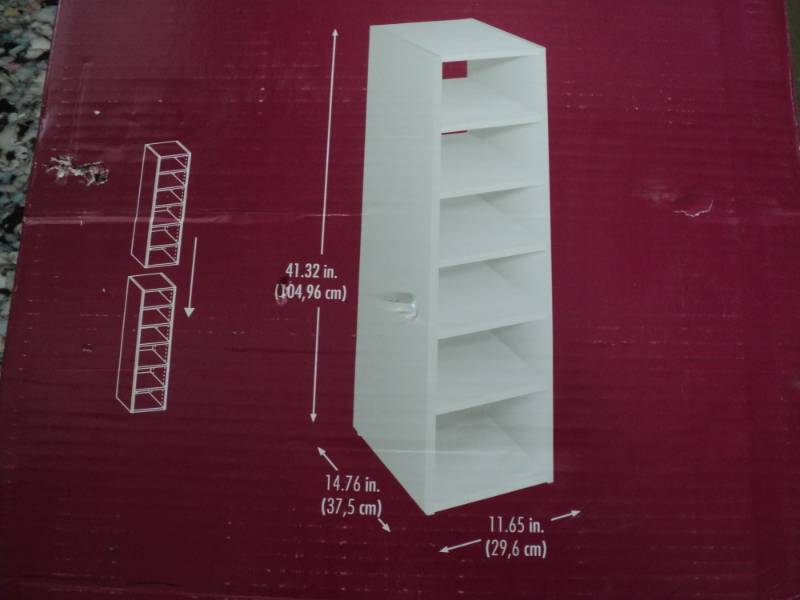 lot 285 image: ClosetMaid Selectives 7 Shelf Stack...