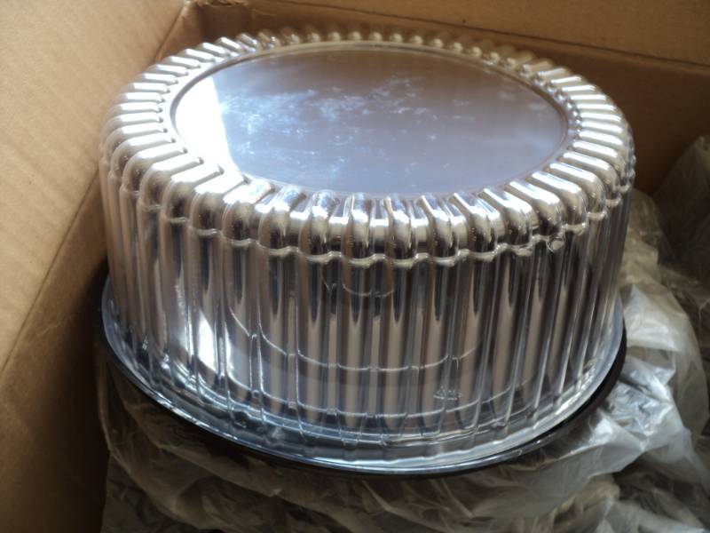 lot 293 image: case of 100 3.5 Fluted Dome with 1...
