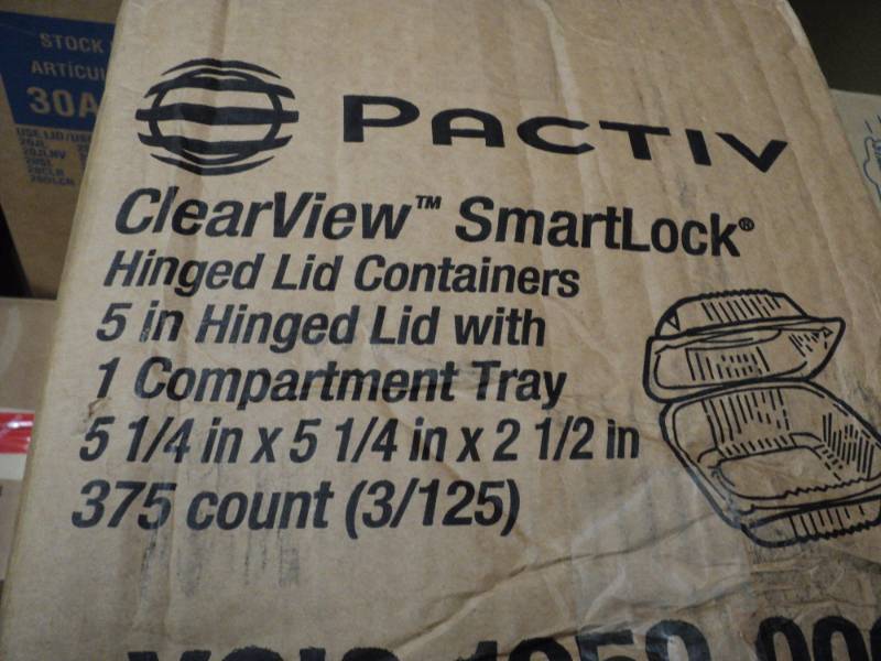 lot 318 image: Case of 375 Clearview Smartlock Hin...