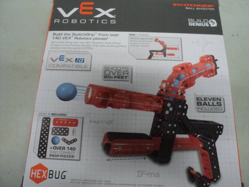 lot 6 image: VEX Robotics Switch Grip Ball Shoot...