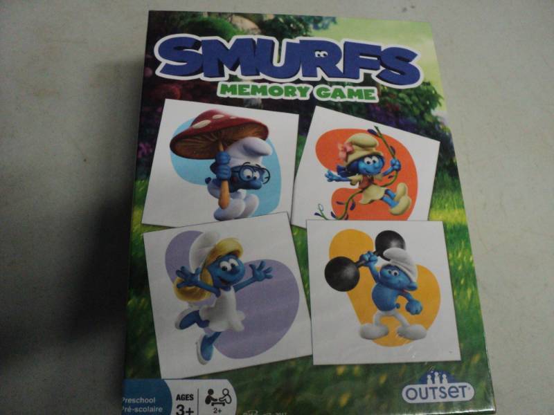 lot 80 image: Smurfs Memory Game...