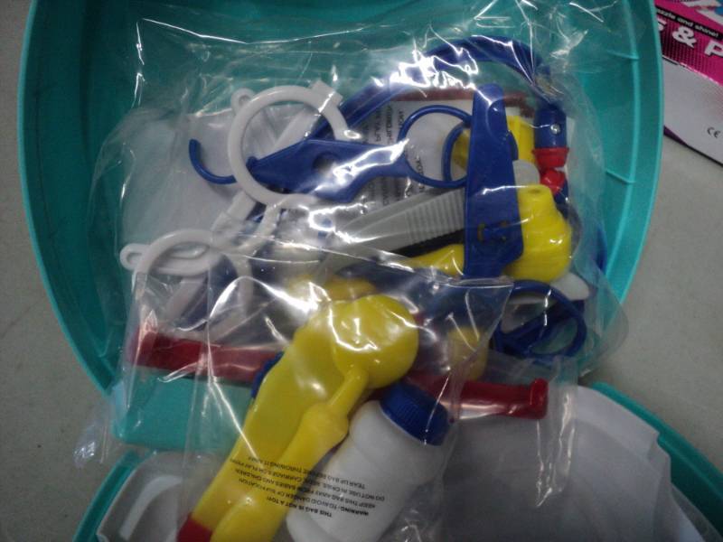lot 108 image: Toy Medical Kit...