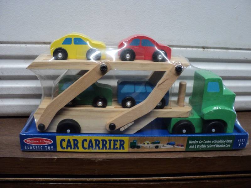 lot 111 image: Wooden Car Carrier...