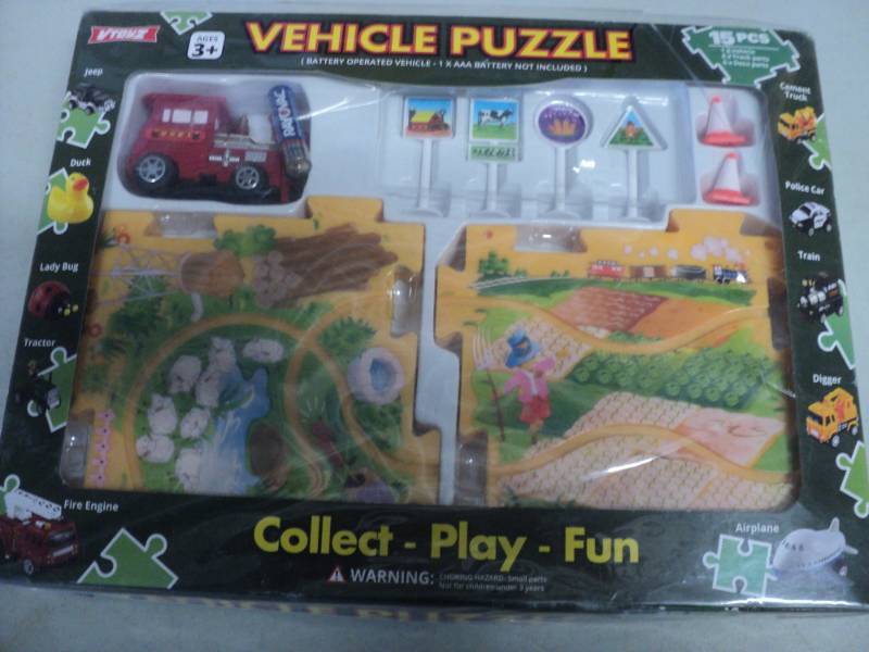 lot 125 image: Vehicle Puzzle...