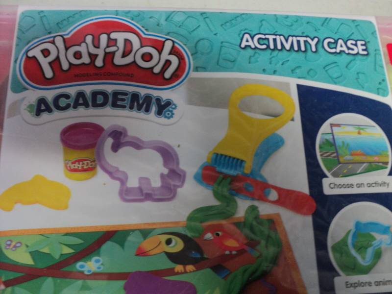 play doh academy activity case