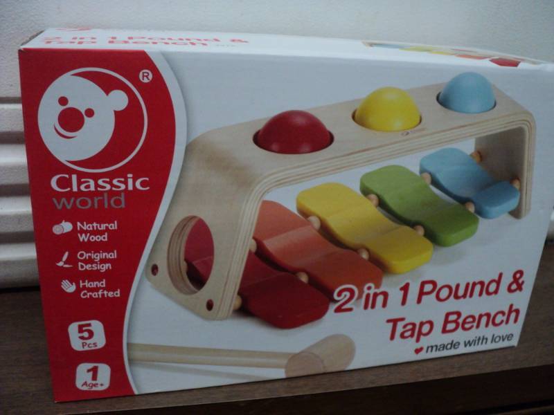 lot 151 image: Classic World 2 in 1 Pound and Tap ...
